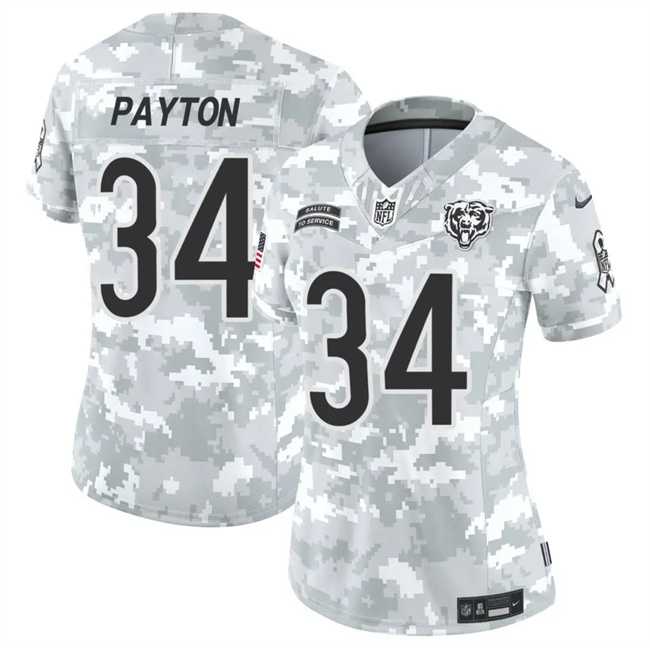 Women's Chicago Bears #34 Walter Payton 2024 F.U.S.E Arctic Camo Salute To Service Limited Stitched Jersey Dzhi,We sell and wholesale Women's Chicago Bears #34 Walter Payton 2024 F.U.S.E Arctic Camo Salute To Service Limited Stitched Jersey Dzhi on line form chian!